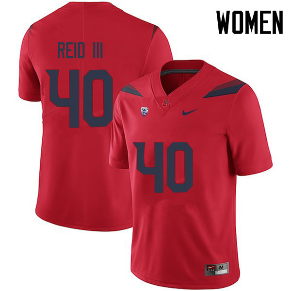 Women #40 Thomas Reid III Arizona Wildcats College Football Jerseys Sale-Red